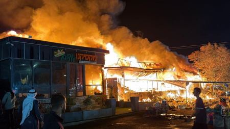 شقيب السلام: حريق في متجر ببلدة شقيب السلام